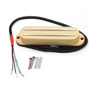 Alnico V Mini Hue Coil Pickup Dual Track 9K Adecuado Para Guitarras Eléctricas En Varios Colores Puente de guitarra eléctrica pastilla eléctrica(Yellow)