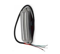 Alnico V Mini Hue Coil Pickup Dual Track 9K Adecuado Para Guitarras Eléctricas En Varios Colores Puente de guitarra eléctrica pastilla eléctrica(Transparent)
