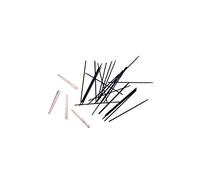 Alnicov 1 juego de 24 agujas de resorte de saxofón + 4 tornillos de hoja de resorte de saxofón, accesorio de bricolaje para saxofón