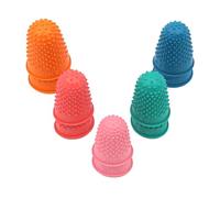 Alnicov 10 Piezas (2 Juegos) Dedales de Goma para los Dedos Protector de Dedos Reutilizable Almohadillas para el Pulgar para clasificar tareas Contar Dinero Escritura, etc.