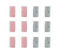 Alnicov 12 Piezas Clips para Sábanas, Pinzas para Sábanas, Clips para Sábanas para Ropa de Cama, Clips para Sábanas de Plástico Reutilizables, Clips para Fundas Nórdicas