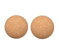 Alnicov 2 Bolas de Masaje de Corcho, Bolas de Corcho para Masaje, Bola de Terapia de Puntos gatillo, Rodillo de Bolas de Corcho para tensión Muscular, Nudos musculares, Alivio Profundo