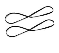 Alnicov 2 correas giratorias de repuesto para tocadiscos de vinilo retro, longitud de 200 mm, apto para todo tipo de tocadiscos accionados por correa