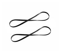 Alnicov 2 correas giratorias de repuesto para tocadiscos de vinilo retro, longitud de 270 mm, apto para todo tipo de tocadiscos accionados por correa