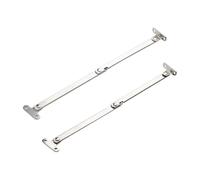 Alnicov 2 PCS Equipado con Soporte abatible, Soporte abatible, bisagra Plegable de Acero Laminado en frío, Adecuado para Puertas de Muebles y Puertas de gabinetes