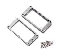 Alnicov 2 piezas anillo curvo Humbucker Pickup marco inferior para guitarra LP