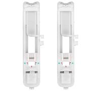 Alnicov 2 prensatelas para máquina de Coser Brother, Piezas de máquina de Coser, pie de Ojal Deslizante automático