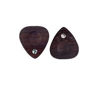 Alnicov 2 púas de madera de palisandro para guitarra