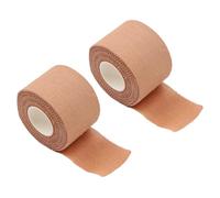 Alnicov 2 Rollos de Cinta de óxido de Zinc para Deportes, fácil de rasgar, Cinta Deportiva para fútbol, para Primeros Auxilios, Tobillo Deportivo