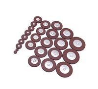 Alnicov 25 almohadillas de cuero para saxofón alto, accesorios de repuesto