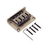 Alnicov 4 cuerdas Vintage ukelele puente para caja de cigarros Guitarras Ukelele rojo Cooper Guitarras piezas y accesorios