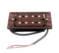 Alnicov 4-String Rosewood Cigar Box Guitarra Pastilla Humbucker