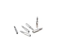 Alnicov 6 unids/set tornillos de bloqueo de cuerda para puente de bloqueo de trémolo de guitarra eléctrica, plateado