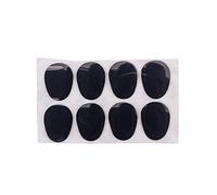 Alnicov 8 parches para boquilla de saxo alto/tenor de 0,8 mm, color negro