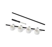 Alnicov Ampliación de dedo para principiante de guitarra expansión, entrenador de dedos con destornillador y varilla de repuesto para guitarra, bajo, ukeleles, mandolinas