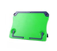 Alnicov Atril plegable y ajustable para libros de cocina (verde)