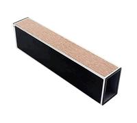 Alnicov Barra de nivelación de trastes de guitarra, herramienta de archivo de nivelación de aleación de aluminio para bajos de guitarra eléctrica