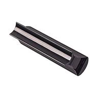 Alnicov Barra de tono deslizante de acero inoxidable para guitarra Dobro, guitarra de acero de vuelta, guitarra hawaiana, accesorios de guitarra eléctrica, color negro