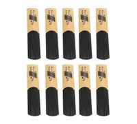 Alnicov Cañas para saxofón tenor Bb, caña de saxo fuerza 2.5, juego de 10