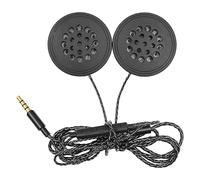 Alnicov Casco de Motocicleta, Auriculares Bluetooth con Cable, Auriculares para Casco para Equipo de Audio de Interfaz de 3,5mm