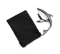 Alnicov Cejilla de guitarra Shark Capo de aleación de cinc, clip para guitarra acústica eléctrica, ukelele, color negro