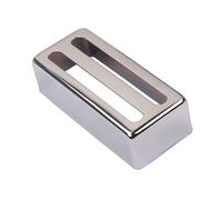 Alnicov Cubierta de pastilla de guitarra Humbuckers, 2 unidades, 69 mm x 29 mm, para guitarra eléctrica, cromo