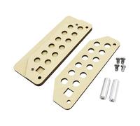 Alnicov Estante de almacenamiento para tallado de madera, herramientas artesanales, soporte organizador con múltiples orificios para artes de carpintería, principiantes