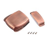 Alnicov - Funda para guitarra eléctrica y bajo (aleación de zinc), color bronce