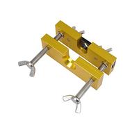 Alnicov Herramienta extractora de boquilla para instrumentos de viento de latón, soporte extraíble ajustable, acero inoxidable y aleación de aluminio, pulido, amarillo