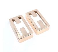 Alnicov Humbucker - Juego de 2 fundas de recogida de níquel para guitarra eléctrica LP (dorado)