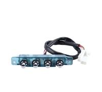 Alnicov Interruptor pulsador para Campana extractora de Cocina, Panel de Control común de 4 Botones, Pieza de Repuesto para Extractor de Campana extractora