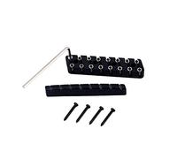 Alnicov Juego de 8 cuerdas sin cabeza para guitarra, tuercas de tope para guitarra