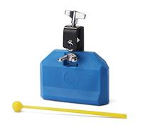 Alnicov - Juego de instrumentos, tambor latino, bloque de percusión, plástico respetuoso con el medio ambiente, azul