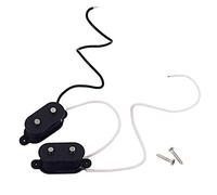 Alnicov Juego de pastillas para guitarra de 4 cuerdas, estilo vintage, Alnico V