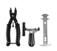 Alnicov Kit de reparación de Cadenas de Bicicleta Herramienta de Cadena de Bicicleta Alicates para Romper Cadena Cadena de 8/9/10 velocidades Calibre de Cadena de Bicicleta