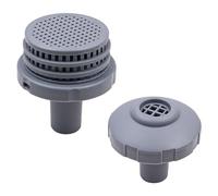 Alnicov Kits de Conectores de Chorro de Agua para Piscina con Rejilla de Filtro de Salida, Boquilla de Entrada y tapón de Orificio con Accesorios de 1,25 Pulgadas