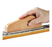 Alnicov Lima niveladora de trastes de guitarra de 6 pulgadas, para herramienta de reparación de luthier