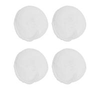 Alnicov Malla PVA para Pesca de Carpas, Bolsa de Malla Soluble en Agua PVA, Gran Capacidad para Cebo Boilie, alimentación precisa, Paquete de 4