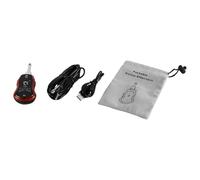 Alnicov Mini Amplificador de Guitarra con Conector para Auriculares, Receptor Bluetooth de Bolsillo Recargable, Efecto de Coro Limpio, Sistema de Sonido Compacto para práctica y actuaciones