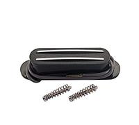 Alnicov Mini pastilla de mástil de guitarra Humbucker de 2 cables con doble carril caliente para piezas de guitarras eléctricas