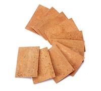 Alnicov Paquete de 10 corchos para saxofón, soprano, tenor, cuello alto, piezas de saxofón, accesorios para instrumentos musicales, 60 x 40 x 2 mm