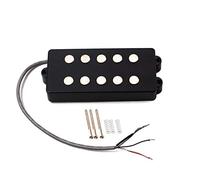 Alnicov Pastilla de guitarra eléctrica, 5 cuerdas Humbucker para reemplazo de piezas de bajo
