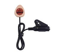 Alnicov Pastilla de guitarra Pastilla de micrófono de contacto piezoeléctrico de madera para guitarra, violín, Banjo, mandolina, ukelele, madera de arce