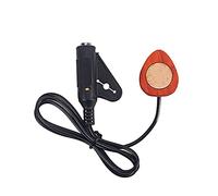 Alnicov Pastilla de guitarra, pastilla de micrófono de contacto piezoeléctrico de madera, para guitarra, violín, ukelele, accesorios