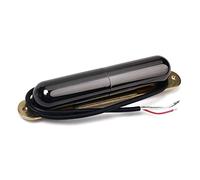 Alnicov Pastilla de tubo de lápiz labial de guitarra, pastilla de bobina simple de estilo vintage para accesorios de guitarra ST, negro