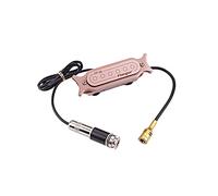 Alnicov Recogida de agujero de sonido, doble bobina Soundhole Pickup piezas de volumen de tono ajustable para guitarra acústica