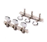 Alnicov Sintonizadores de guitarra, 2 piezas Sintonizadores de guitarra clásica Clavijas de afinación Llaves Cabezales de máquina Chrome