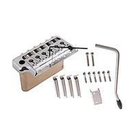 Alnicov - Sistema de trémolo de guitarra eléctrica; puente de latón y monturas de acero inoxidable para el reemplazo de la guitarra Strat ST