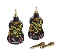 Alnicov Sistema Inalámbrico de Guitarra UHF Recargable Con Efecto de Reverberación Bluetooth Para Bajo, Violín B9