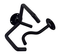 Alnicov Soporte de pared horizontal de metal duradero para guitarra, soporte de pared con esponja dividida estilo para guitarra, bajo, banjo